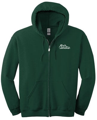 deps ZIP UP うまく BOA HOODIE【FOREST GREEN】